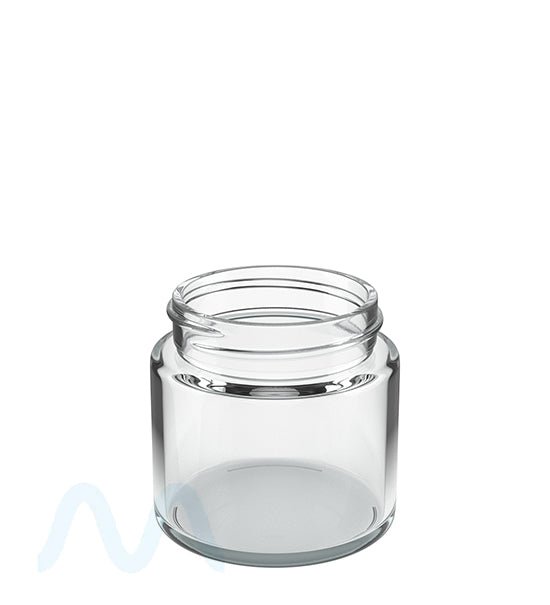 53mm Straight Sided Clear 3oz Glass Jar 144/Box
