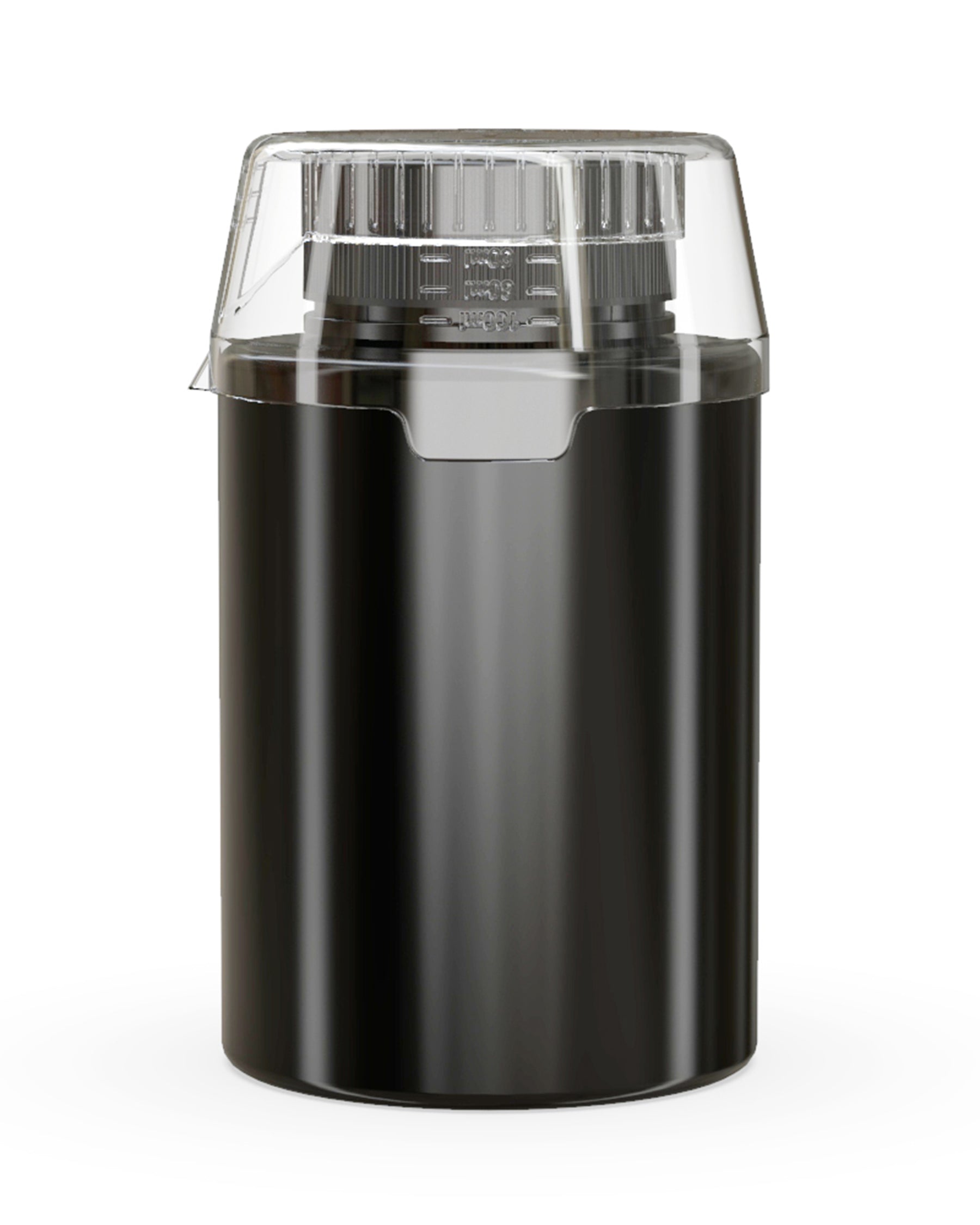 500mL Chubby Gorilla Black Child Resistant Opaque Plastic Aviator Base Bottles 60/Box