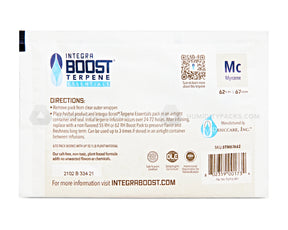 Integra Boost 67 Gram 2-Way Terpene Essentials Myrcene Humidity Packs (62%) 12-Box Humidity Packs - 3