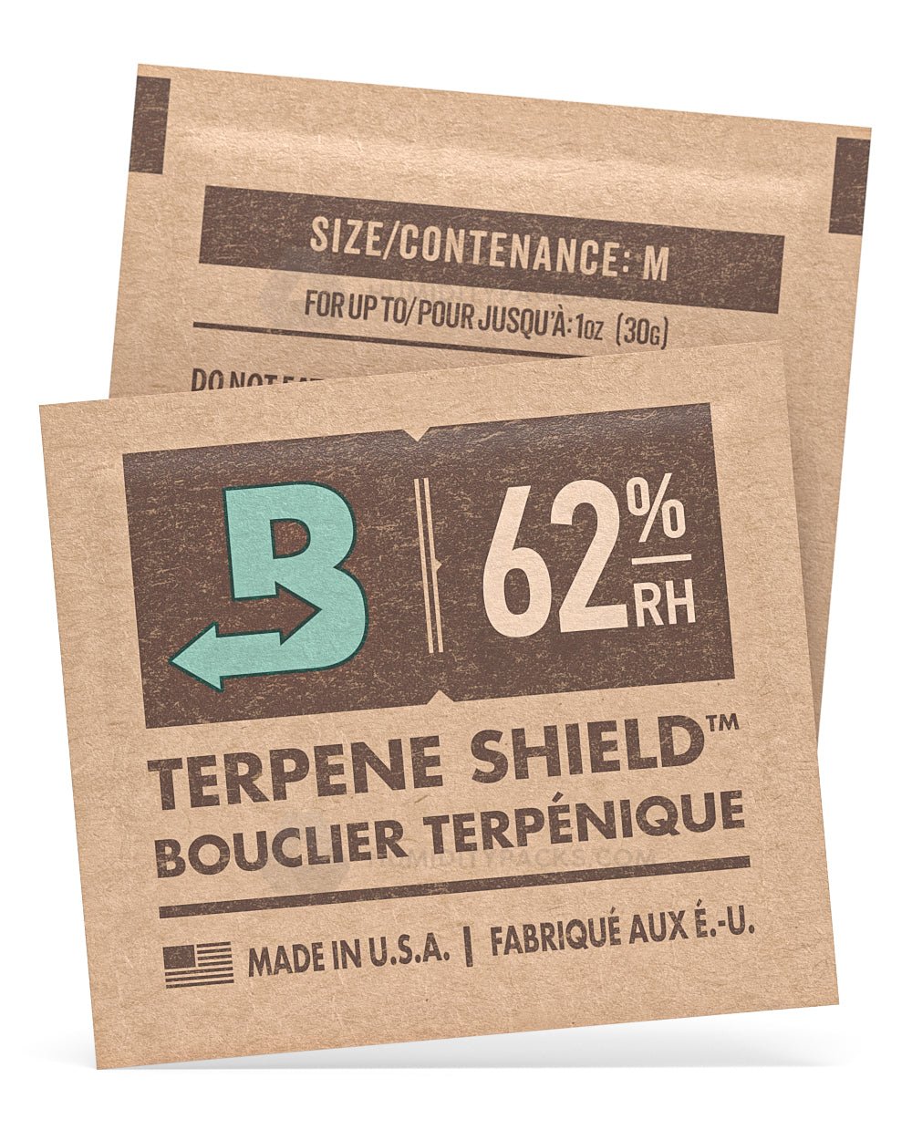 Boveda Humidity Packs 62% (8 Gram) 300-Box Humidity Packs - 1