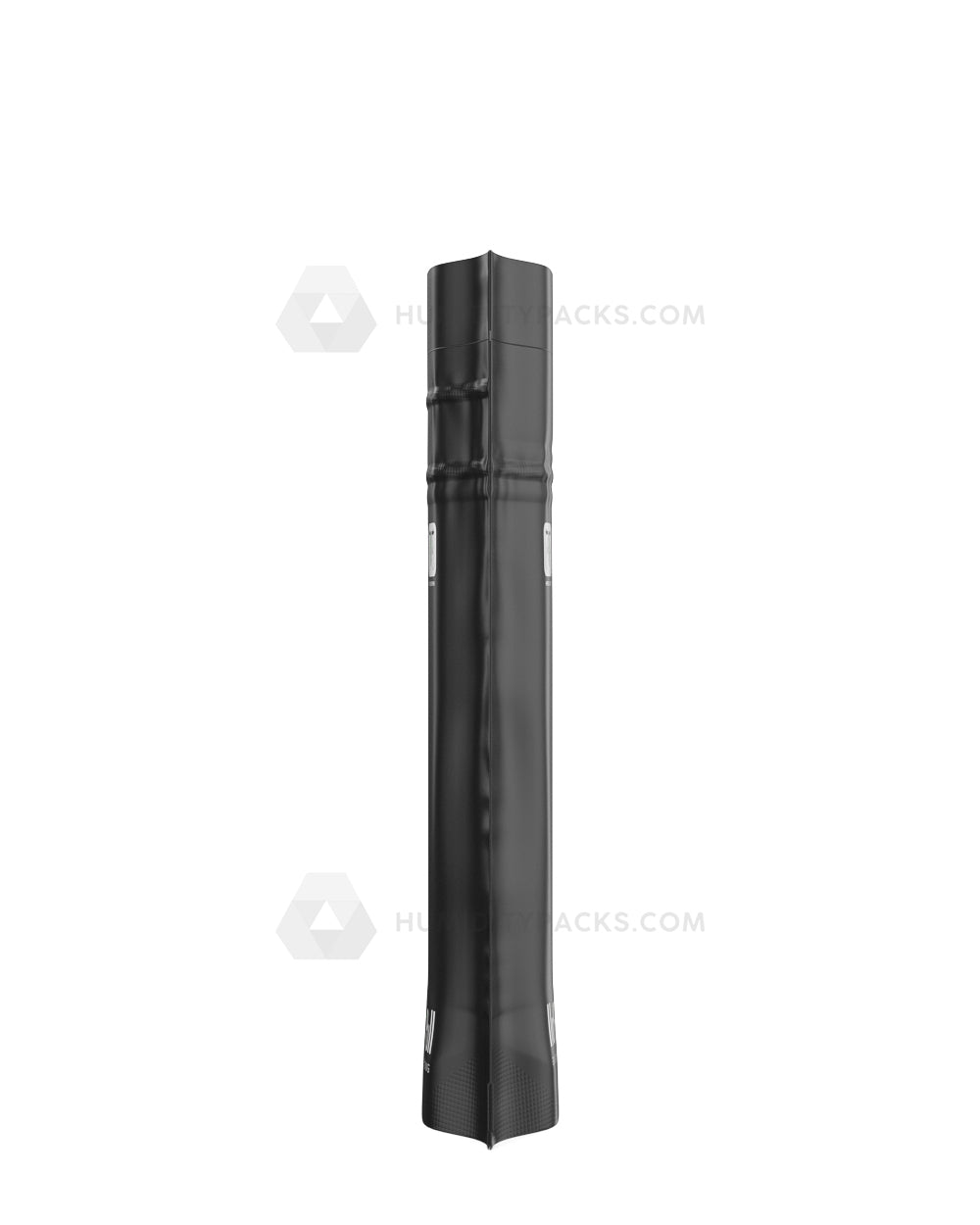 Matte-Black 4" x 7" Pinch N Pull Mylar Child Resistant & Tamper Evident Bags (7 grams) 250/Box