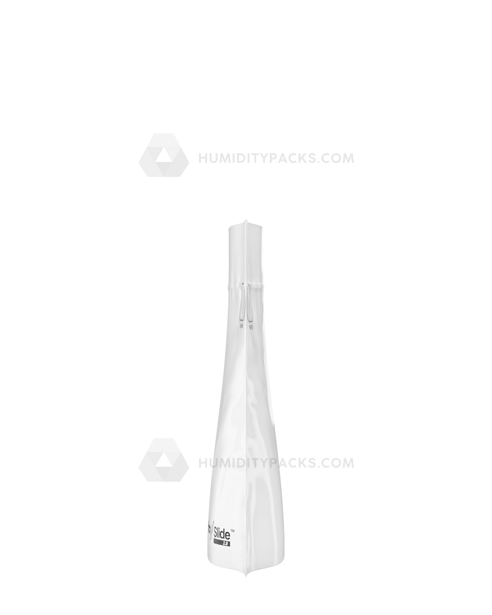 Matte-White 12" x 9" Pinch N Slide 2.0 Mylar Child Resistant & Tamper Evident Exit Bags (56 grams) 250/Box