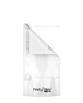 Matte-White 3.5" x 5" Pinch N Slide 2.0 Mylar Child Resistant & Tamper Evident Bags (3.5 grams) 250/Box
