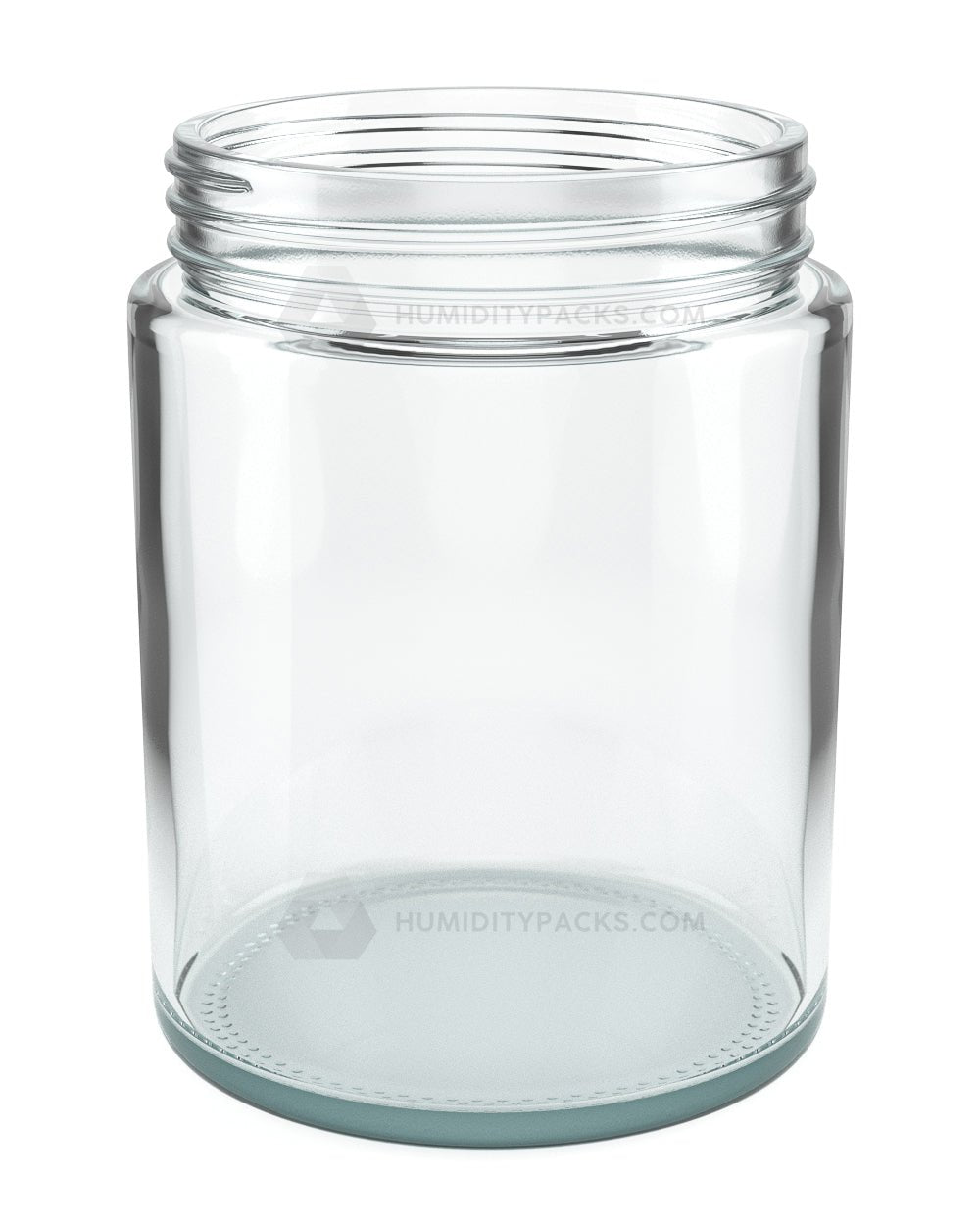 78mm Straight Sided Clear 18oz Glass Jar 48/Box Humidity Packs - 2