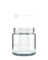 50mm Straight Sided Clear 3oz Glass Jar 100/Box Humidity Packs - 1