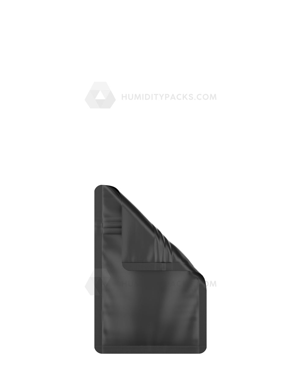 Matte-Black 3" x 4.5" Mylar Tamper Evident PCR Bags (1 gram) 1000/Box
