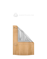 Matte-Kraft Paper 3.62" x 5" Vista Mylar Tamper Evident Tear Notch Bags (3.5 grams) 1000/Box Humidity Packs - 1