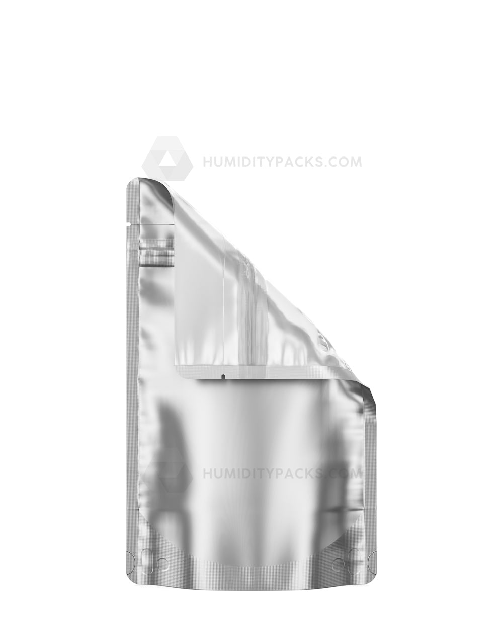 Matte-Silver 3" x 4.5" Vista Mylar Tamper Evident Vista PCR Bags (1 gram) 1000/Box
