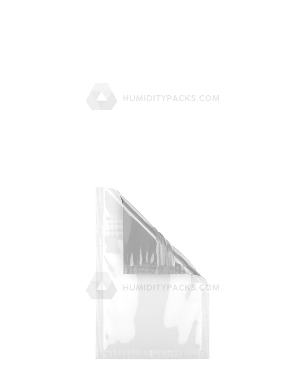 Glossy-White 3" x 4.5" Vista Mylar Tamper Evident Bags (1 gram) 1000/Box
