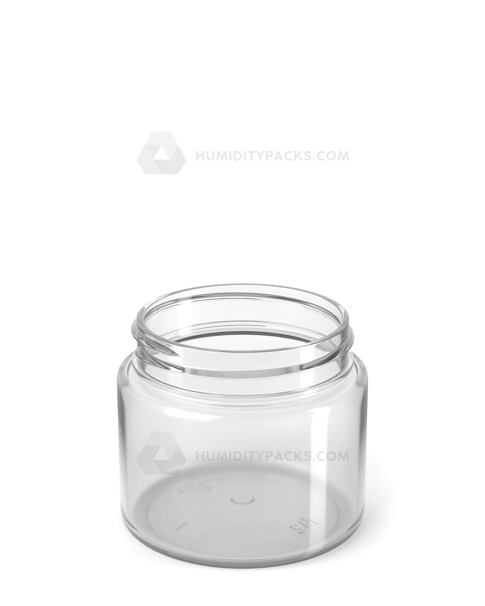 53mm Straight Sided Clear 3oz Plastic Jar 100/Box