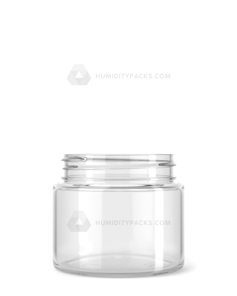 53mm Straight Sided Clear 3oz Plastic Jar 100/Box