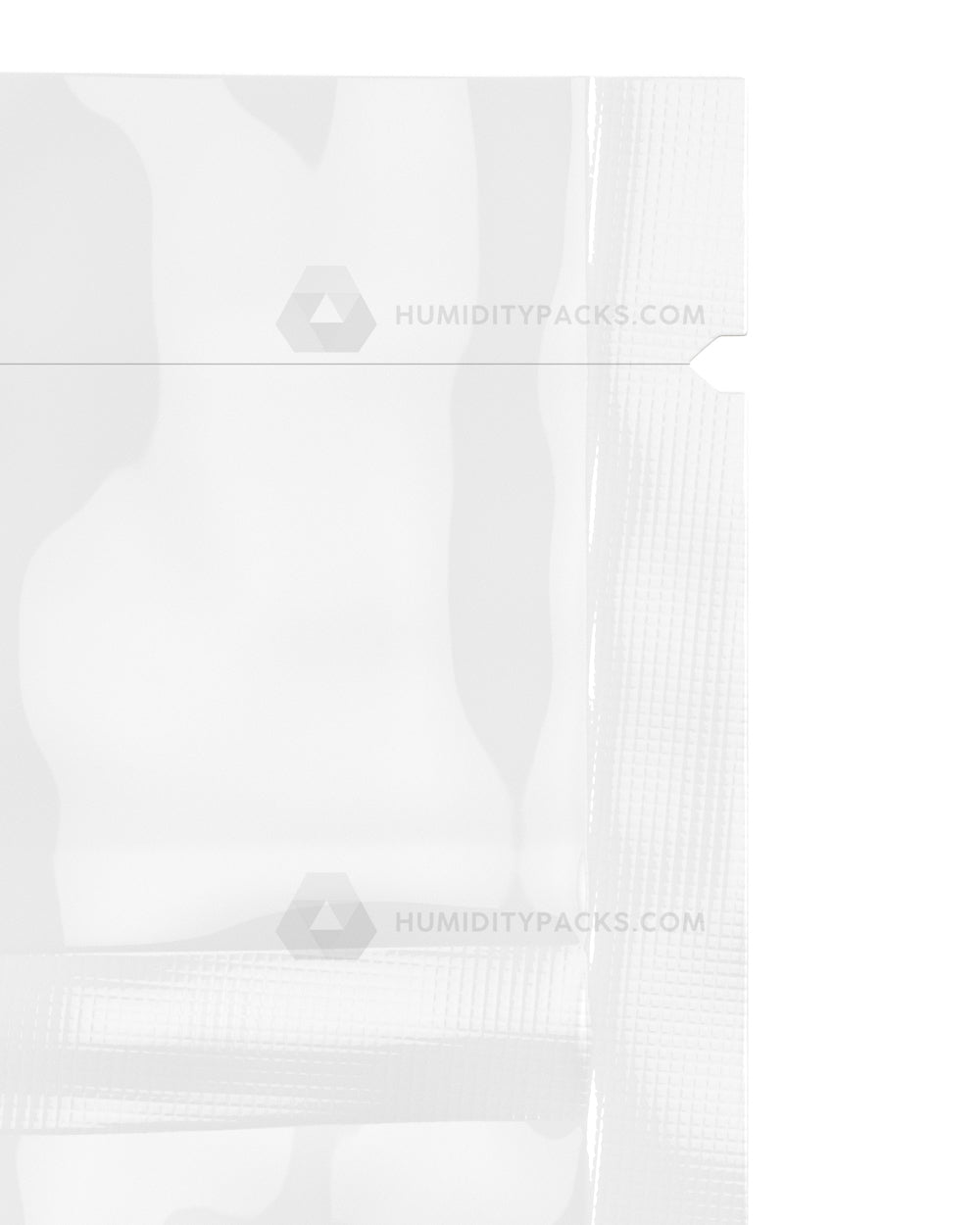 Glossy-White  3" x 4.5" Vista Mylar Tamper Evident Bags (1 gram) 1000/Box