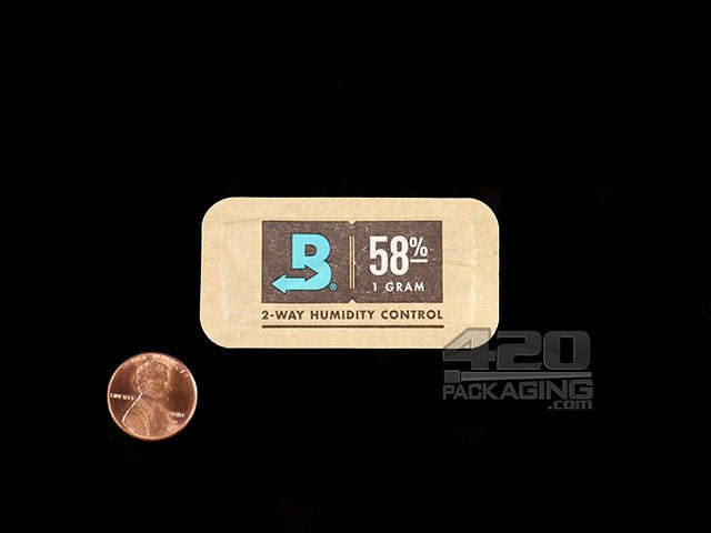 Boveda Humidity Packs 58% Slim (1 gram) 1500-Box Humidity Packs - 2