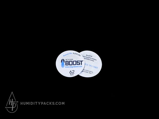 Boost Round 37mm Humidity Packs 62% - 3500-Box Humidity Packs - 1