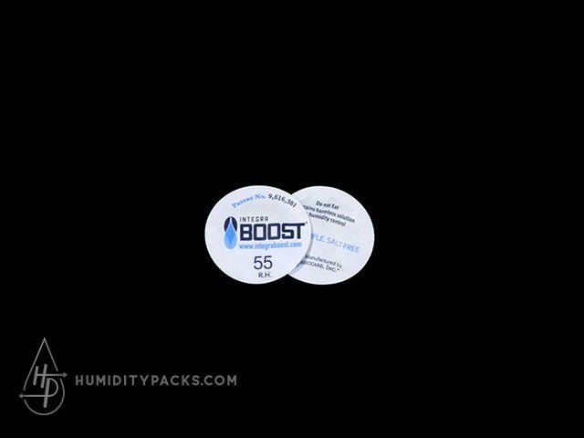 Boost Round 37mm Humidity Packs 55% - 3500-Box Humidity Packs - 1