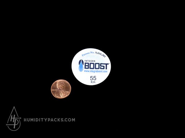 Boost Round 37mm Humidity Packs 55% - 3500-Box Humidity Packs - 2