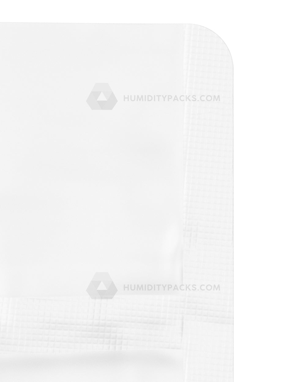 Matte-White 3.6" x 5" Mylar Tamper Evident PCR Bags (3.5 grams) 1000/Box