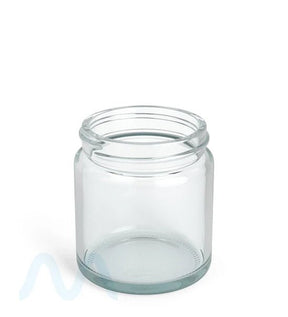Straight Sided Clear Glass Jars | 50mm - 3oz - 100 Count - 1