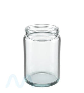Straight Sided Clear Glass Jars | 50mm - 5oz - 100 Count - 1