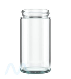 Straight Sided Clear Glass Jars | 50mm - 6oz - 80 Count - 1