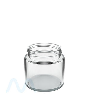 Straight Sided Clear Glass Jars | 53mm - 3oz - 144 Count - 1