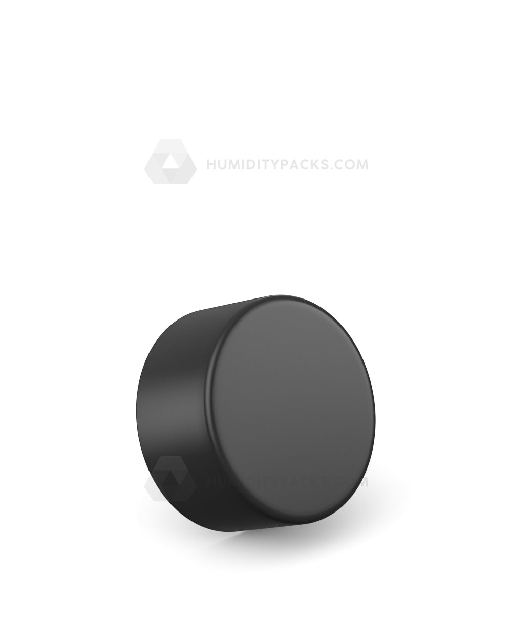 28mm Smooth Push and Turn Child Resistant Plastic Caps With Foil & Heat Liner - Black - 504/Box