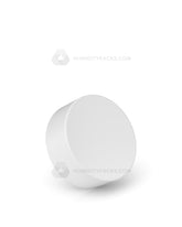 38mm Smooth Push and Turn Child Resistant Plastic Caps With Foil & Heat Liner - White - 320/Box Humidity Packs - 1