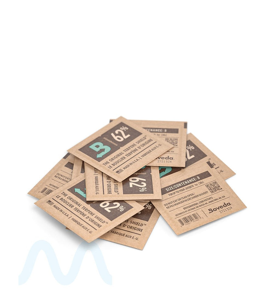 Boveda Humidity Control Packs 8 Grams - 62% - 100 Count