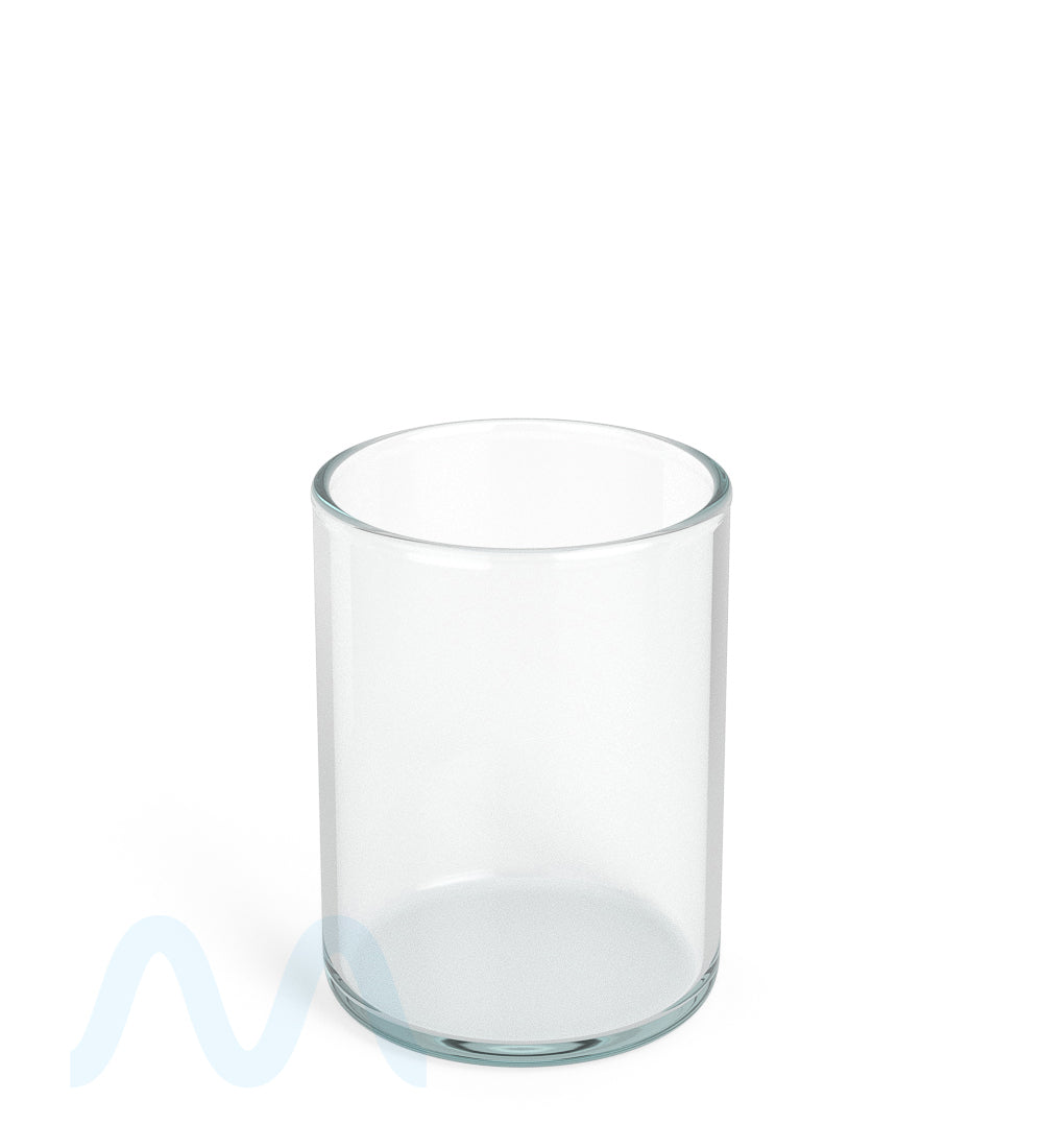 Straight Sided Clear Glass Jars w/ Wooden Lids
