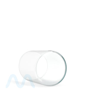 Straight Sided Clear Glass Jars w/ Wooden Lids