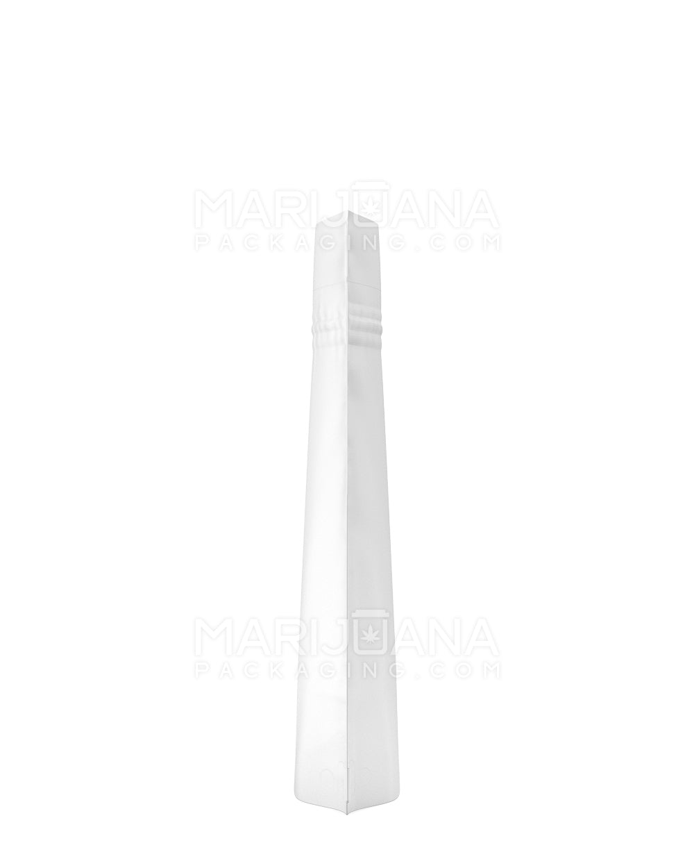 Tamper Evident | Matte White PCR Mylar Bag (Tear Notch) | 5in x 8.1in - 14g - 1000 Count - 3