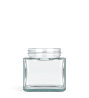 50mm Cube Clear 3oz Glass V2 Jars 80/Box