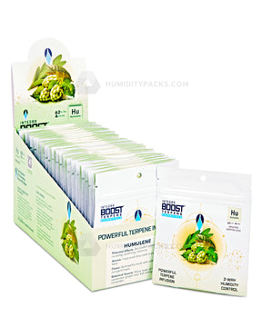 Integra Boost 4 Gram 2-Way Terpene Essentials Humulene Humidity Packs (62%) 48-Box Humidity Packs - 1