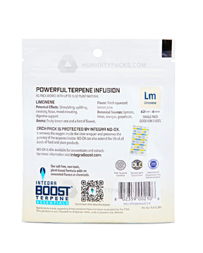 Integra Boost 4 Gram 2-Way Terpene Essentials Limonene Humidity Packs (62%) 48-Box Humidity Packs - 3