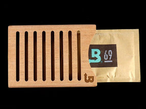 Boveda Wooden 2 Packet Holder Humidity Packs - 4