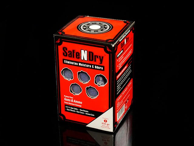 SafeNDry XL 450 Gram Moisture Absorber Red Shot Gun Shell Humidity Packs - 3