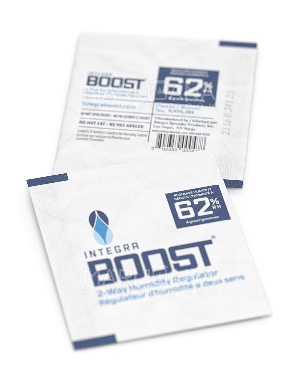 INTEGRA | Boost Control Packs | 4 Grams - 62% - 1000 Count Humidity Packs - 5