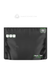 Matte-Black 12" x 9" Pinch N Slide Mylar Child Resistant & 100% Recyclable Exit Bags (56 gram) 250/Box Humidity Packs - 1