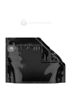 Matte-Black 12" x 9" Pinch N Slide 2.0 Mylar Child Resistant & Tamper Evident Exit Bags (56 grams) 250/Box