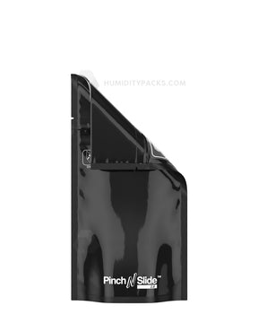 Matte-Black 3.5" x 5" Pinch N Slide 2.0 Mylar Child Resistant & Tamper Evident Bags (3.5 grams) 250/Box