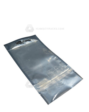 Black 5" x 8.5" Pinch N Slide 2.0 Mylar Child Resistant & Tamper Evident Vista Bags (14 grams) 250/Box Humidity Packs - 3