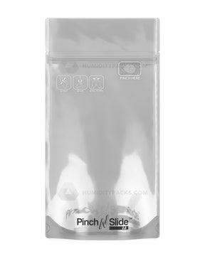 Matte-Black 5" x 8.8" Pinch N Slide 3.0 Mylar Child Resistant & Tamper Evident Vista Bags (14 grams) 250/Box