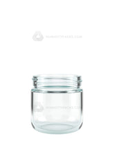 53mm Rounded Base Clear 2.5oz Glass Jar 32/Box Humidity Packs - 1