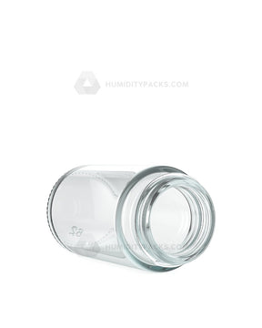 38mm Wide Mouth Straight Clear 2oz Glass Jar 180/Box Humidity Packs - 3