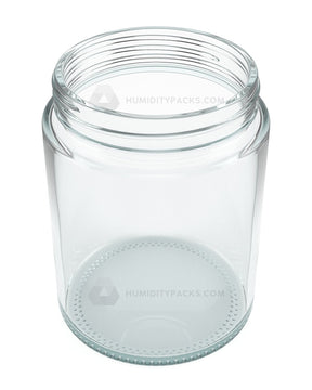 78mm Straight Sided Clear 18oz Glass Jar 48/Box Humidity Packs - 3