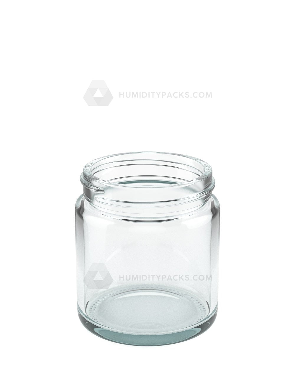 50mm Straight Sided Clear 3oz Glass Jar 150/Box Humidity Packs - 2