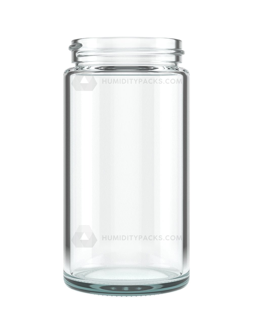 50mm Straight Sided Clear 6oz Glass Jar 80/Box Humidity Packs - 1