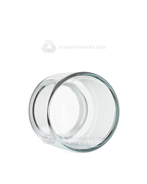 53mm Straight Sided Clear 3oz Glass Jar 144/Box Humidity Packs - 5