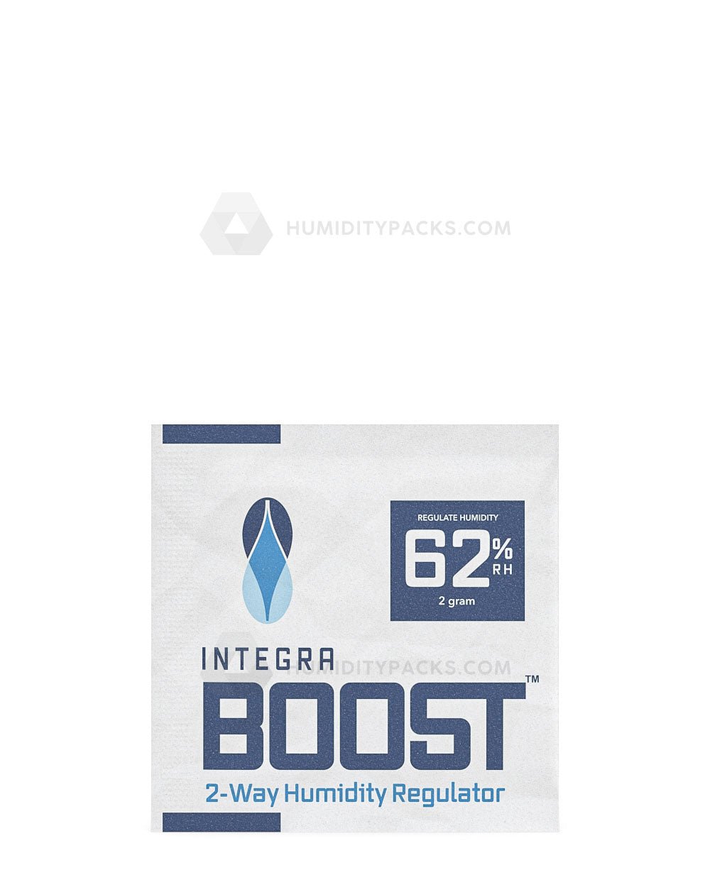 Integra Boost 2 Gram 62% 2-Way Humidity Packs 100/Box Humidity Packs - 2