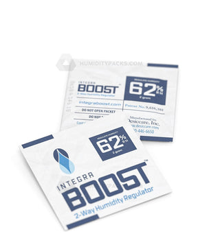 Integra Boost 2 Gram 62% 2-Way Humidity Packs 100/Box Humidity Packs - 5